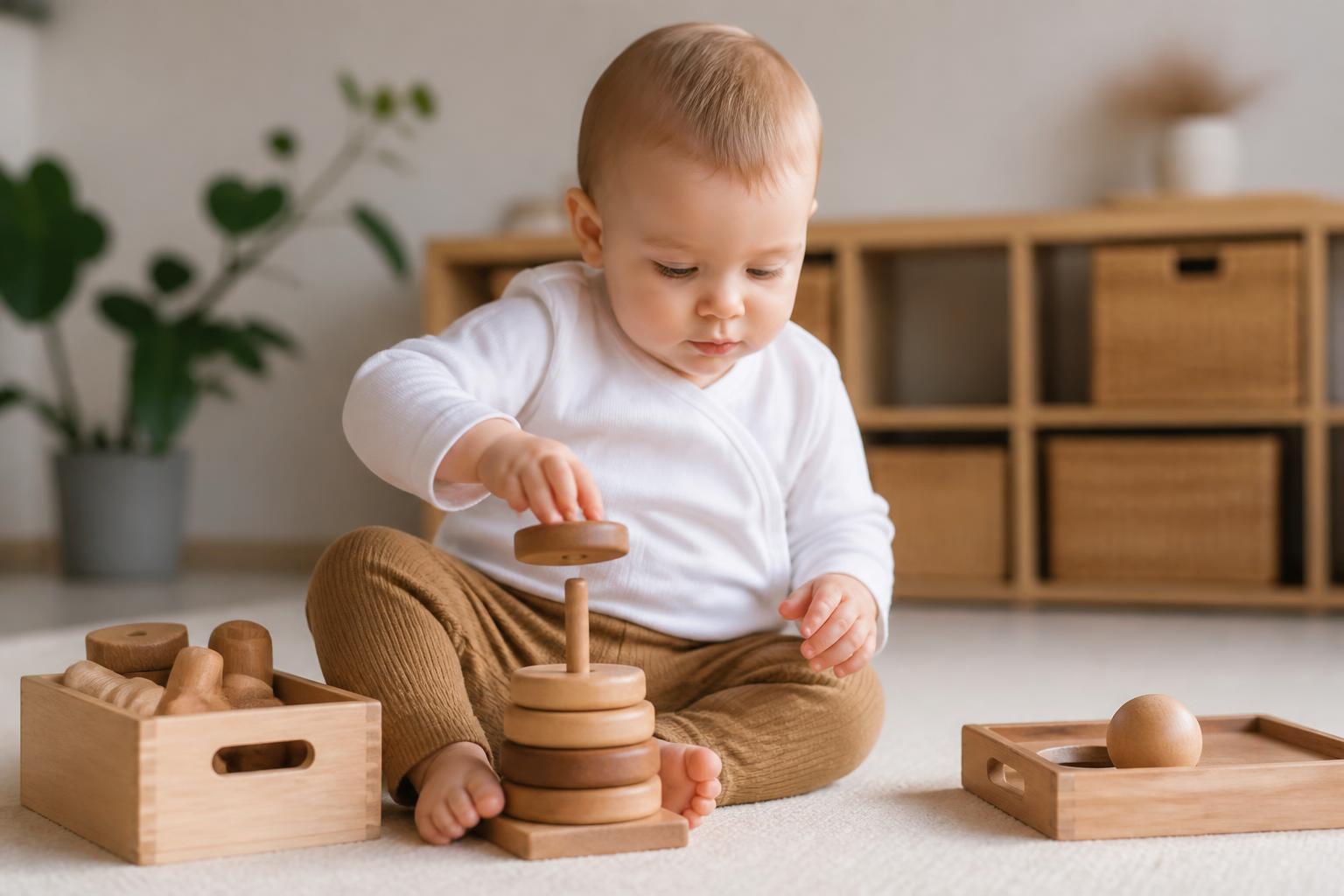 Montessori Spielzeug ab 1 Jahr: Sinnvolle Ideen für Kleinkinder